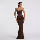 Maria - Vestido Comprido Elegante