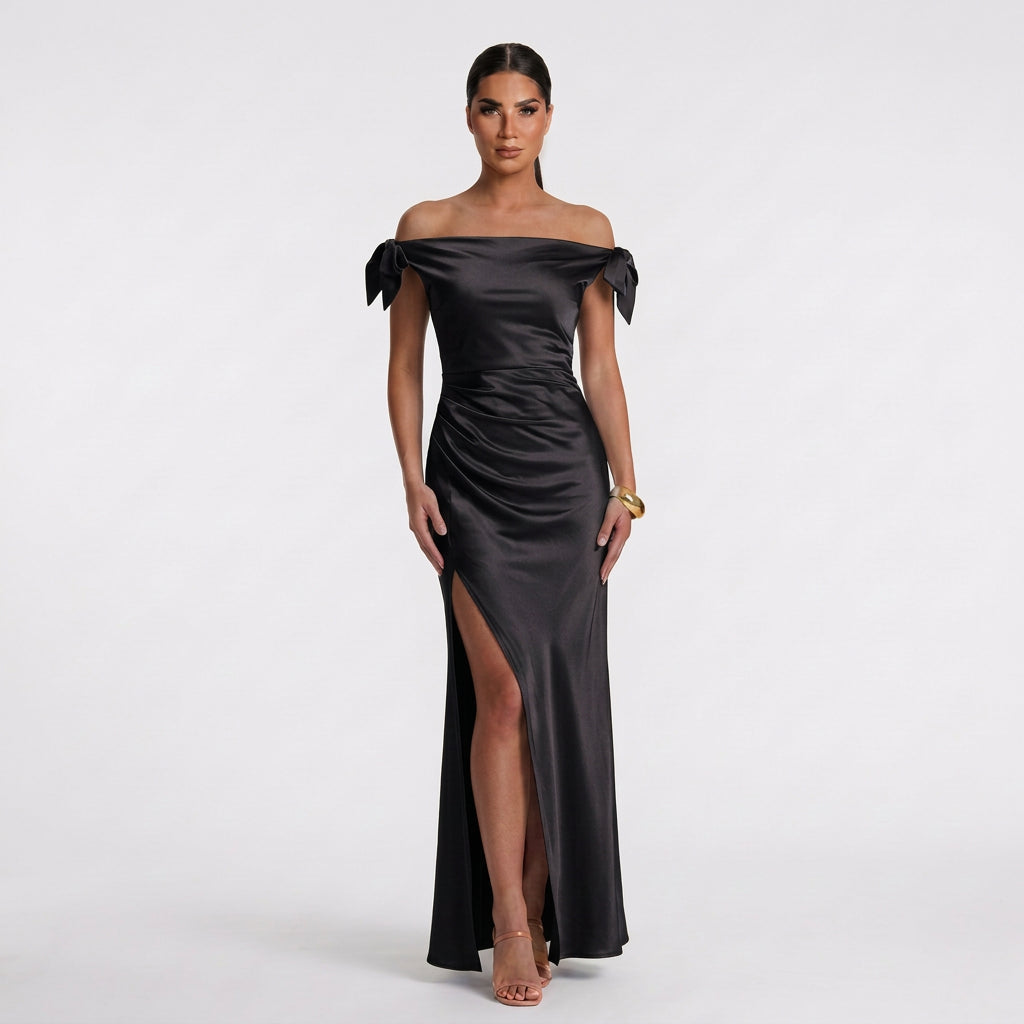 Teresa - Vestido Comprido Elegante