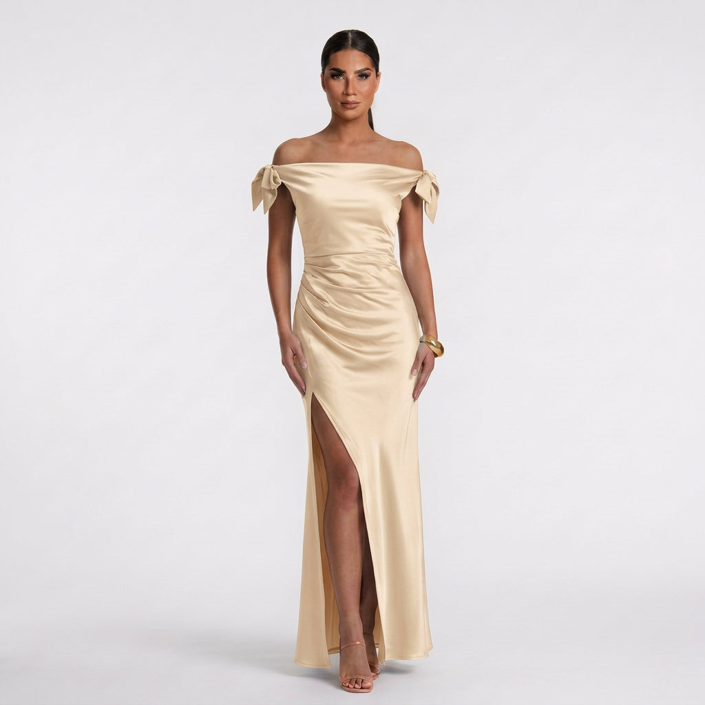 Teresa - Vestido Comprido Elegante
