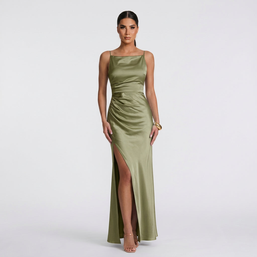 Mariana - Vestido Comprido Elegante
