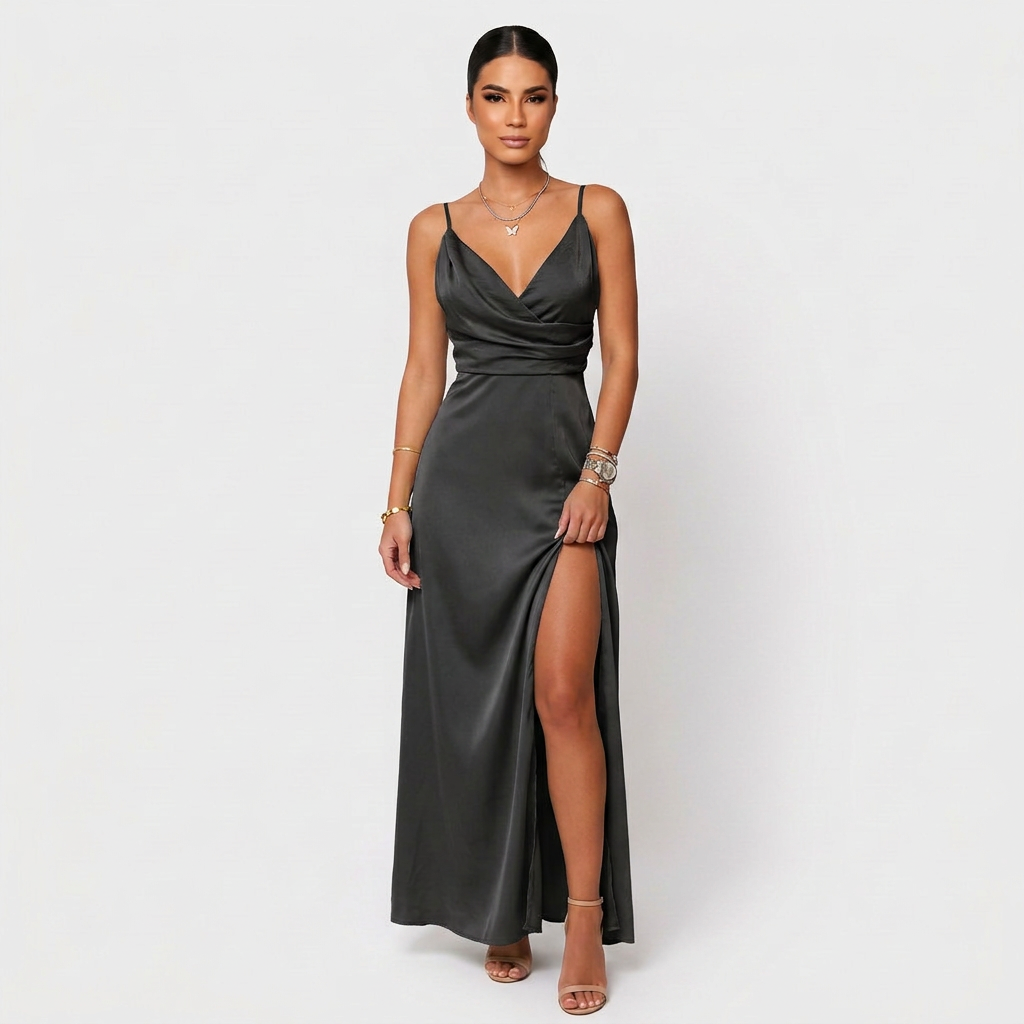 Lara - Vestido Comprido Elegante