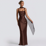 Luana - Vestido Comprido Elegante