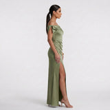 Teresa - Vestido Comprido Elegante