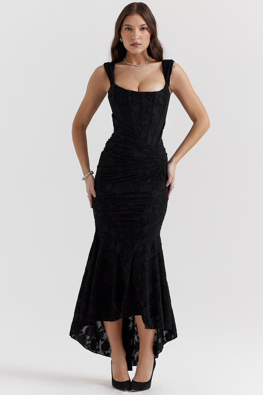 Nalina - Vestido Comprido Elegância