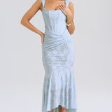 Nalina - Vestido Comprido Elegância