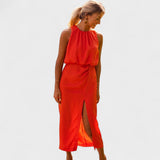 Line - Elegante Vestido Médio