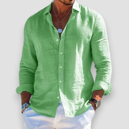 David - Camisa Elegante e Respirável