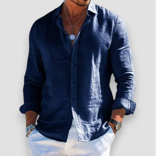 David - Camisa Elegante e Respirável