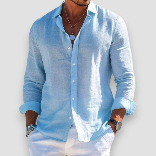 David - Camisa Elegante e Respirável