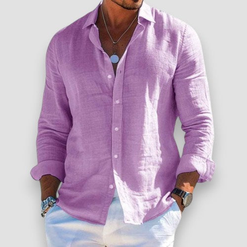 David - Camisa Elegante e Respirável