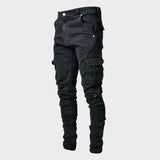 Diogo - Jeans casual ultra-elásticos para um look estilizado e confortável