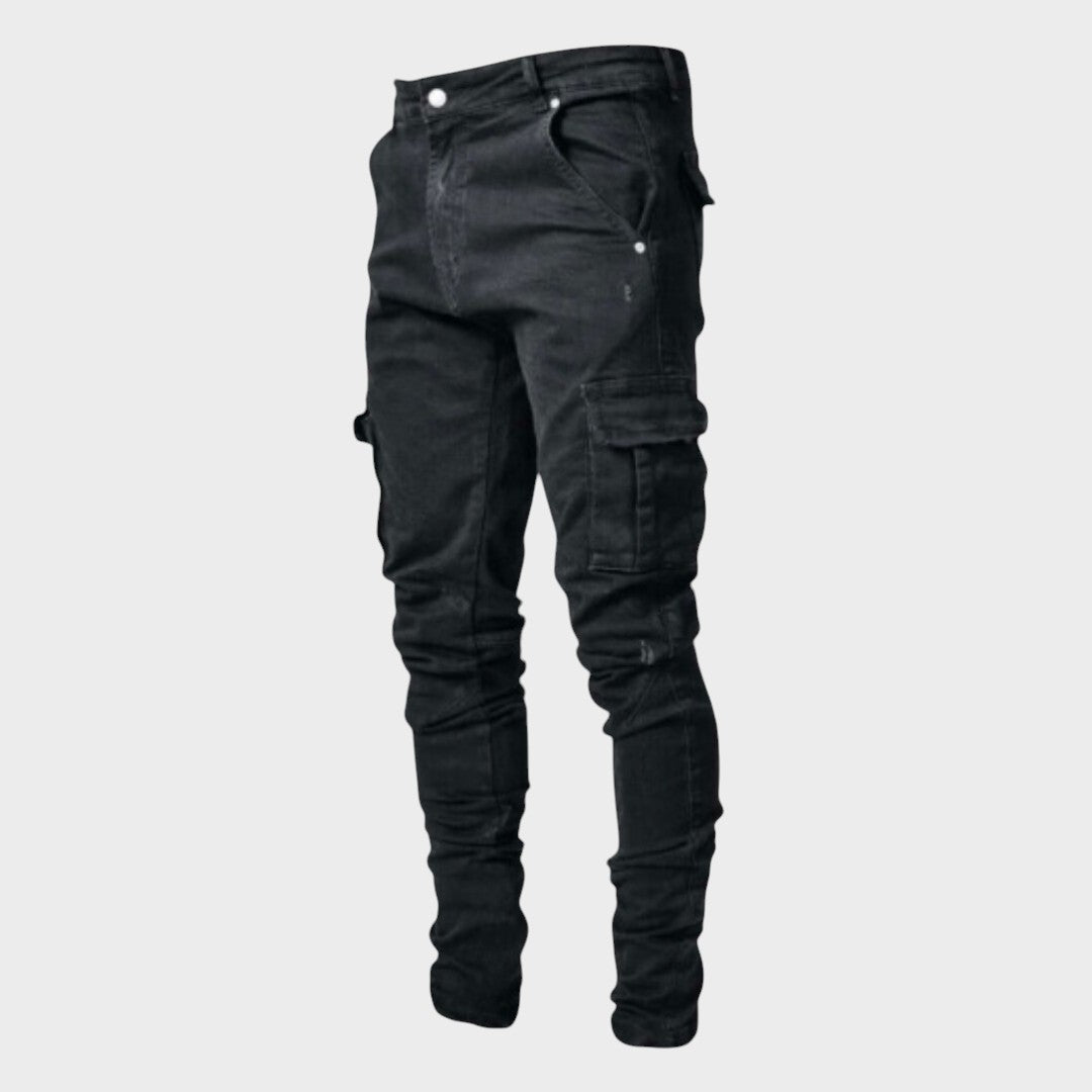 Diogo - Jeans casual ultra-elásticos para um look estilizado e confortável