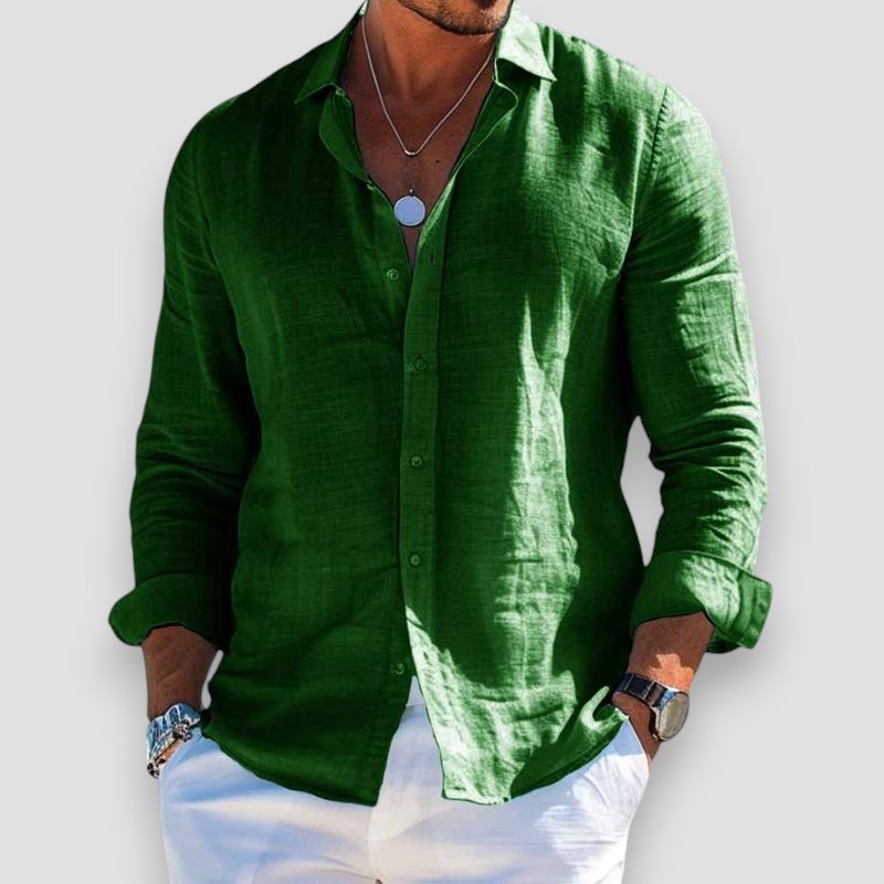David - Camisa Elegante e Respirável