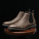Tomás - Botines Chelsea em Couro