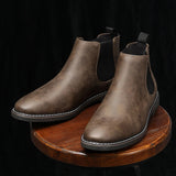 Tomás - Botines Chelsea em Couro