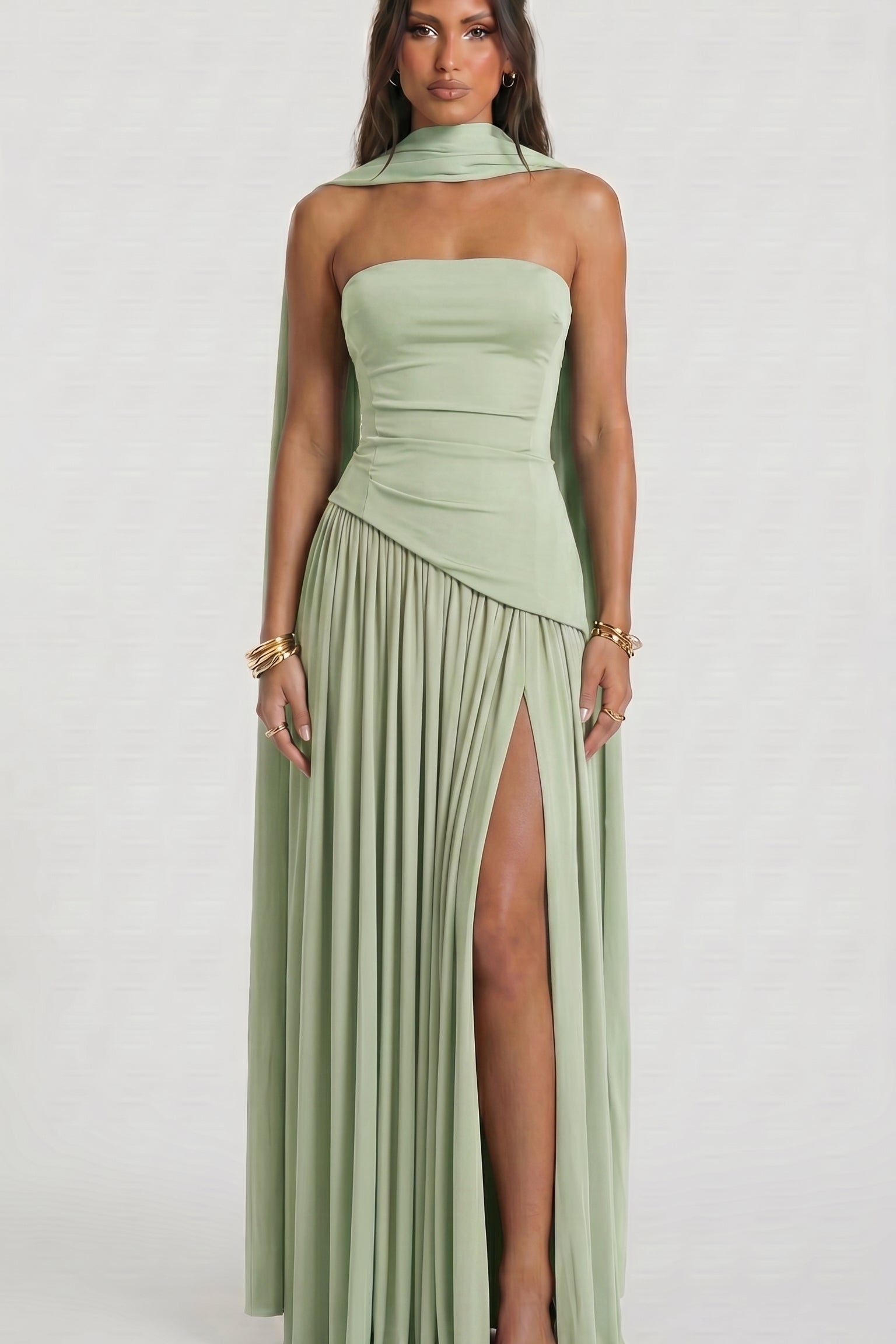Joana - Vestido Longo Sofisticado