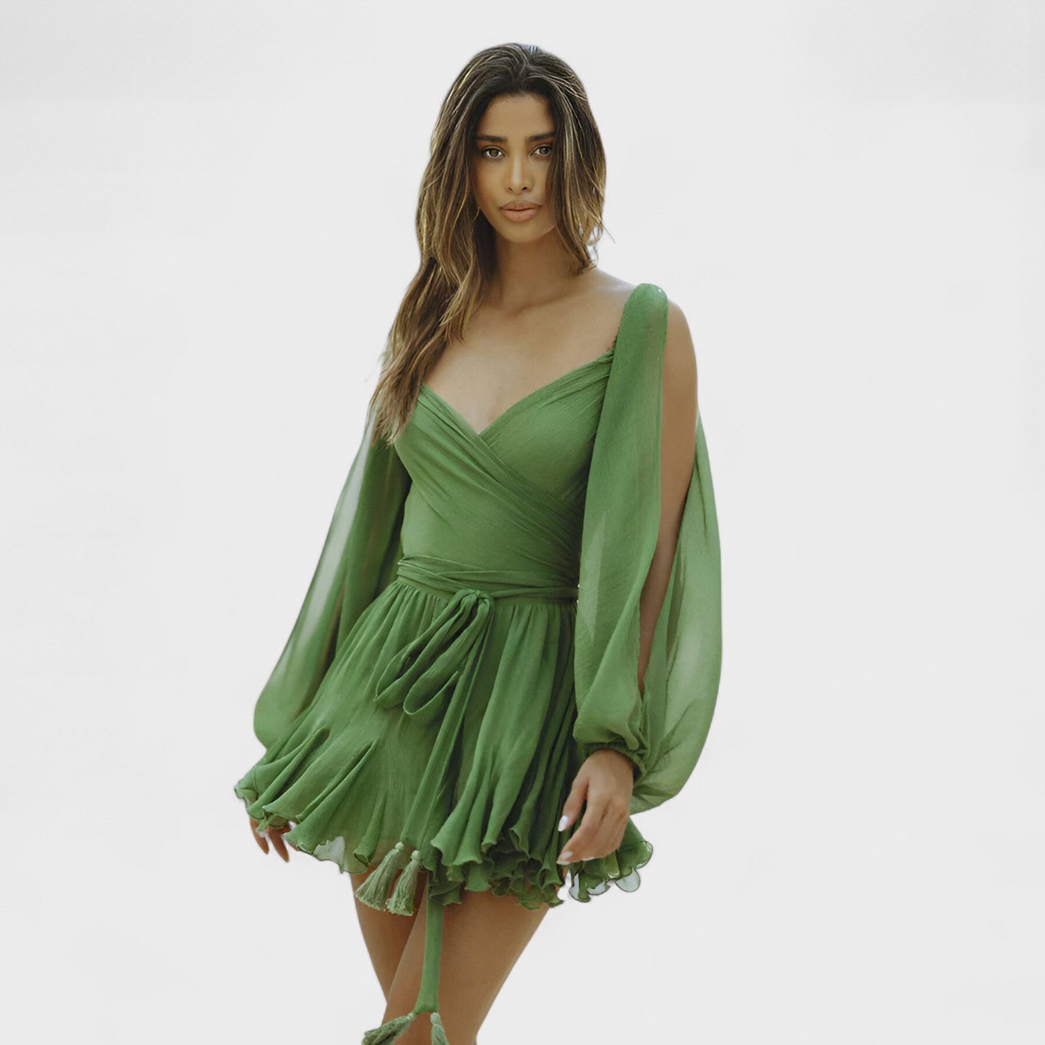 Flávia - Vestido Leão Dourado