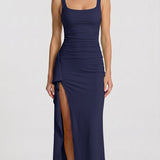 Maria - Vestido Formal Elegante Com Costas Abertas