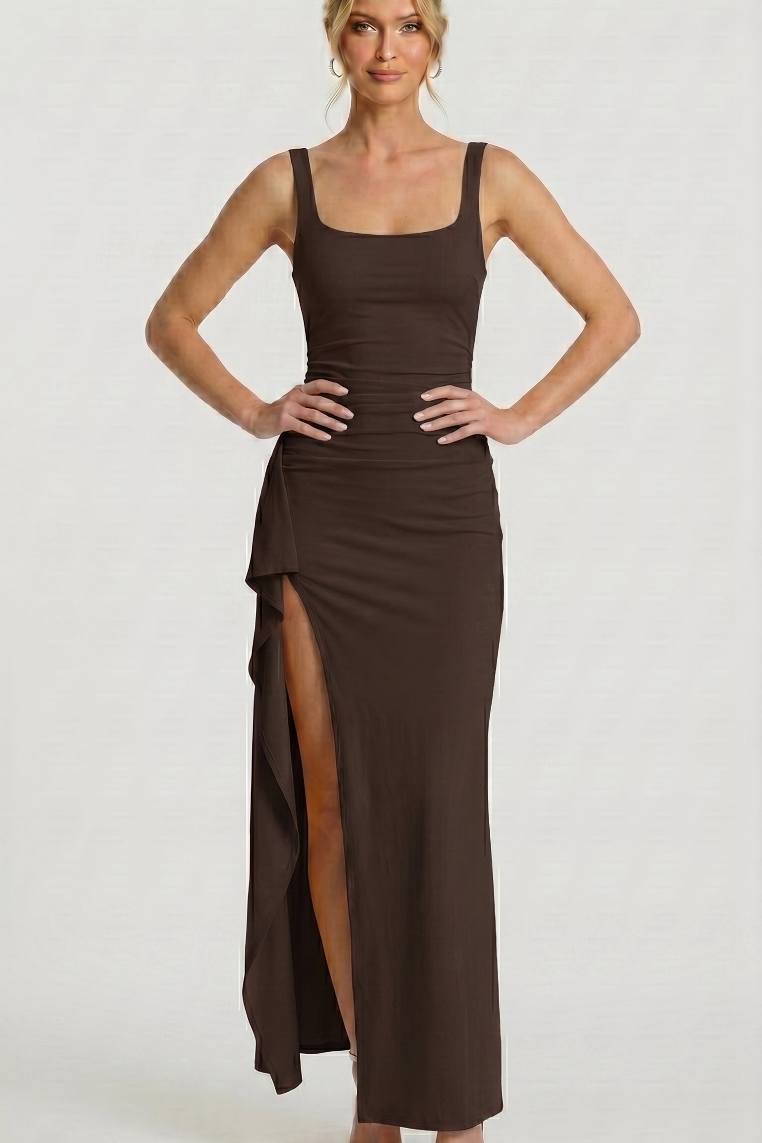 Maria - Vestido Formal Elegante Com Costas Abertas