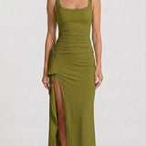 Maria - Vestido Formal Elegante Com Costas Abertas