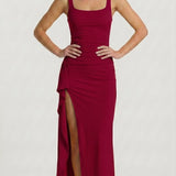Maria - Vestido Formal Elegante Com Costas Abertas