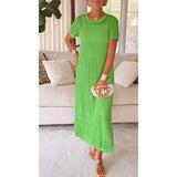 Eduarda - Bethany™ Vestido Comprido Longo com Recortes + Vestido Interior Oferta