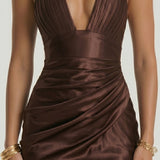 Júlia - Vestido Maxi Halter Gala