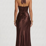 Júlia - Vestido Maxi Halter Gala