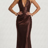 Júlia - Vestido Maxi Halter Gala