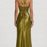 Júlia - Vestido Maxi Halter Gala