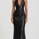 Júlia - Vestido Maxi Halter Gala