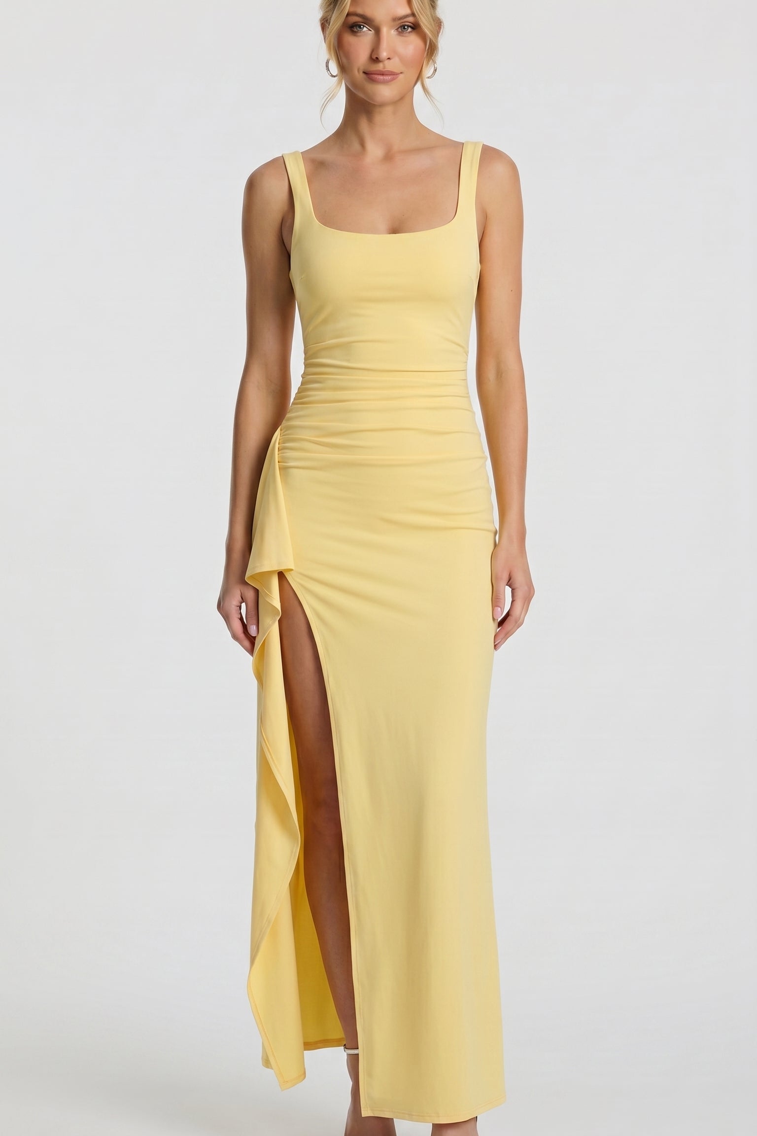 Maria - Vestido Formal Elegante Com Costas Abertas